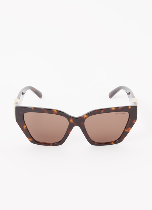 Tiffany & Co. Cat Eye zonnebril TF4218 - detail 3 bruin