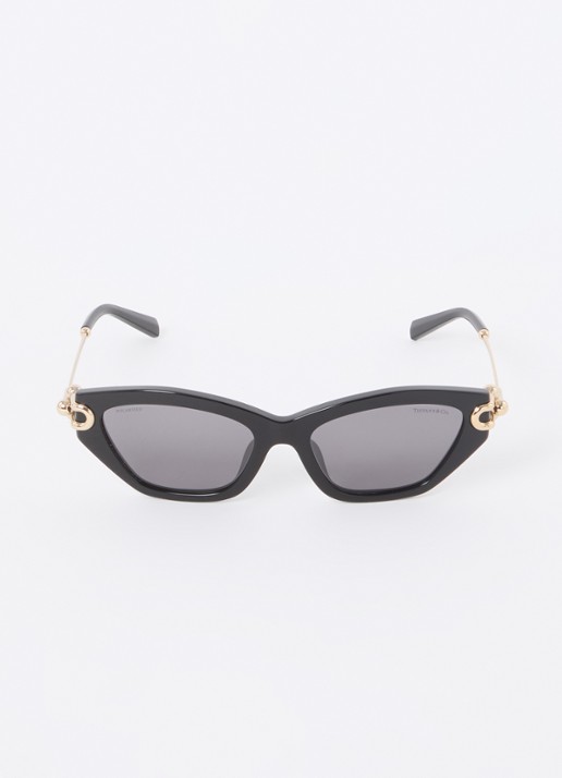 Tiffany & Co. Cat Eye zonnebril TF4231U - detail zwart