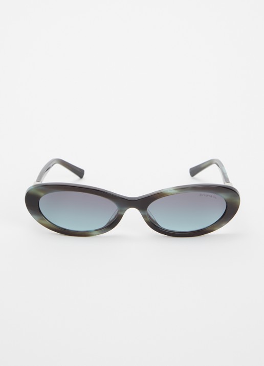 Tiffany & Co. Cat Eye zonnebril TF4250 - detail blauwgrijs