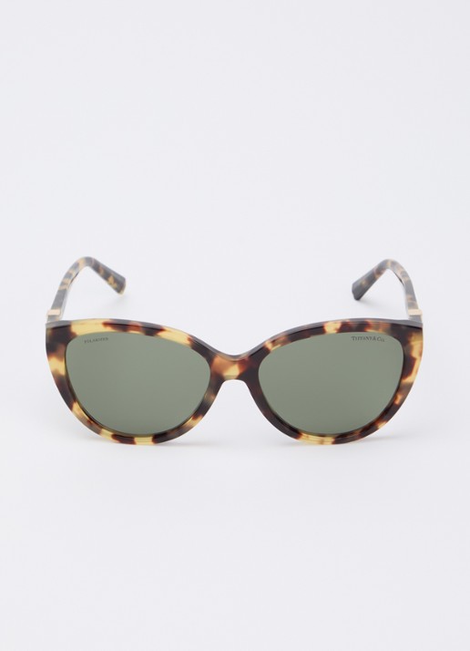 Tiffany & Co. Cat Eye zonnebril TF4251 - detail 2 bruin