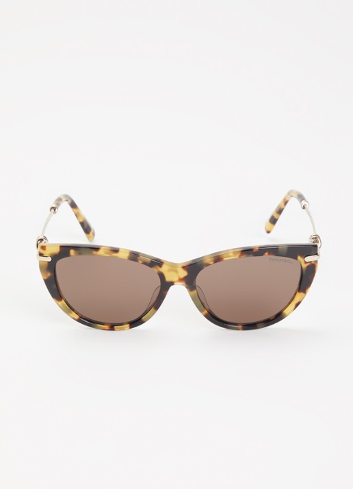 Tiffany & Co. Cat Eye zonnebril TF4253 - detail 2 bruin
