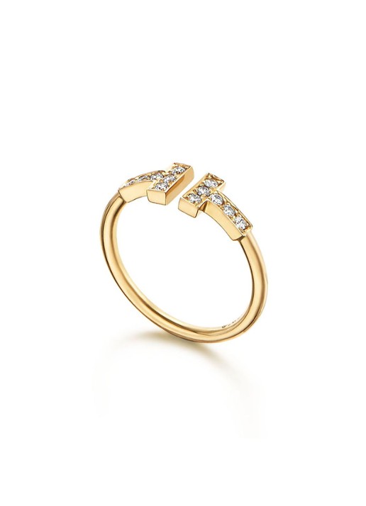 Tiffany & Co. Diamant Wire ring van 18 karaat geelgoud 69761 - voorkant 4 undefined