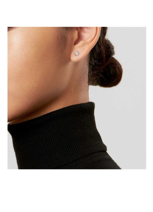 Tiffany & Co. Diamonds by the Yard oorknopjes van platina met diamant 27731 - detail undefined