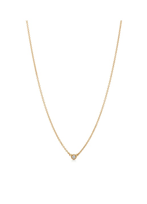 Tiffany & Co. Diamonds by the Yard Single ketting van 18 karaat geelgoud met diamant 18852 - voorkant 3 undefined