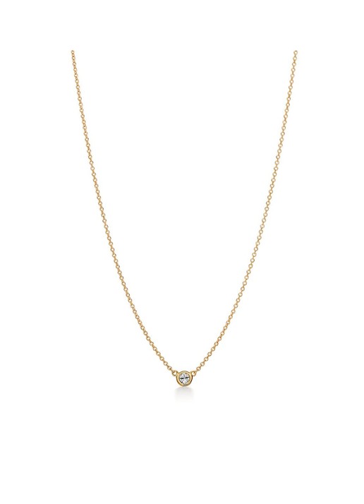 Tiffany & Co. Diamonds by the Yard Single ketting van 18 karaat geelgoud met diamant 50743 - voorkant 4 undefined