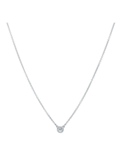 Tiffany & Co. Diamonds by the Yard Single ketting van sterling zilver met diamant 59714 - voorkant 3 undefined