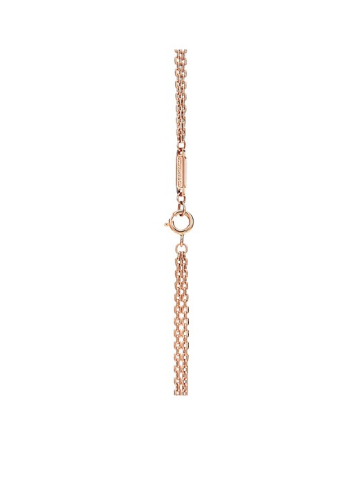 Tiffany & Co. Double Link ketting van 18 karaat roségoud met hanger 57455 - detail 2 undefined
