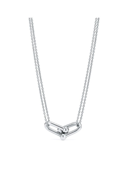 Tiffany & Co. Double Link ketting van sterling zilver 47052