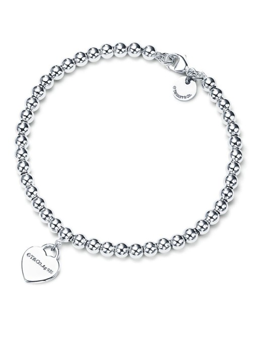 Tiffany & Co. Heart Tag kralenarmband van sterling zilver 50245 - voorkant 5 undefined