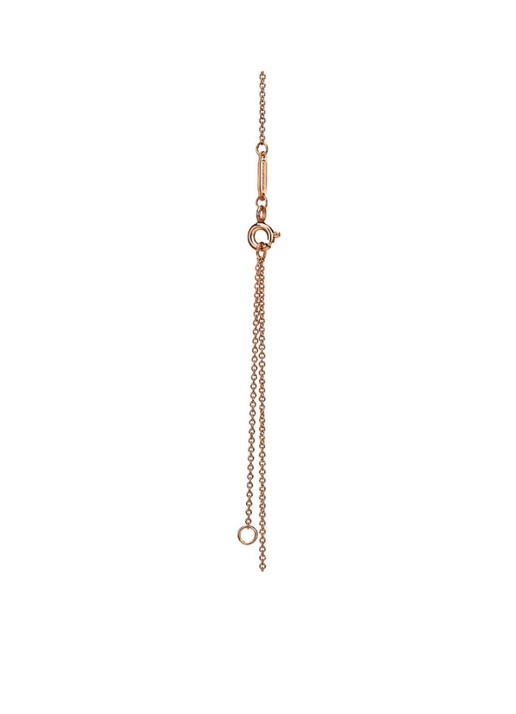 Tiffany & Co. Heart Tag Mini ketting van 18 karaat roségoud 77759 - detail 3 undefined