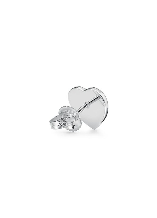 Tiffany & Co. Heart Tag Mini oorknopjes van sterling zilver met diamant 35749 - detail 2 undefined