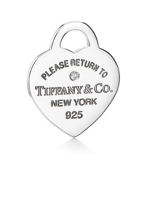 Tiffany & Co. Heart Tag schakelarmband van sterling zilver met diamant 21820 - detail 3 undefined