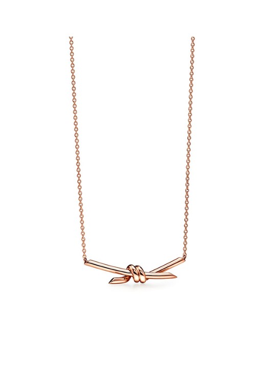 Tiffany & Co. Ketting van 18 karaat roségoud met hanger 48595 - voorkant 3 undefined