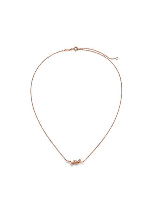Tiffany & Co. Knot Small ketting van 18 karaat roségoud 84885 - detail 5 undefined