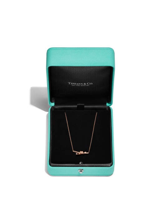 Tiffany & Co. Knot Small ketting van 18 karaat roségoud 84885 - detail 8 undefined