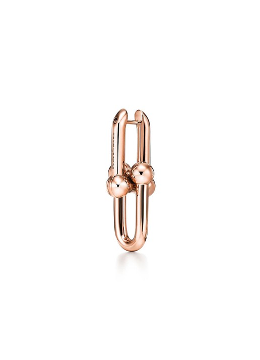 Tiffany & Co. Link Small oorhangers van 18 karaat roségoud 74580 - detail 2 undefined