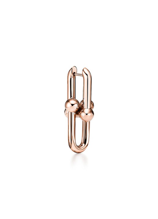 Tiffany & Co. Link Small oorhangers van 18 karaat roségoud 74580 - voorkant 4 undefined