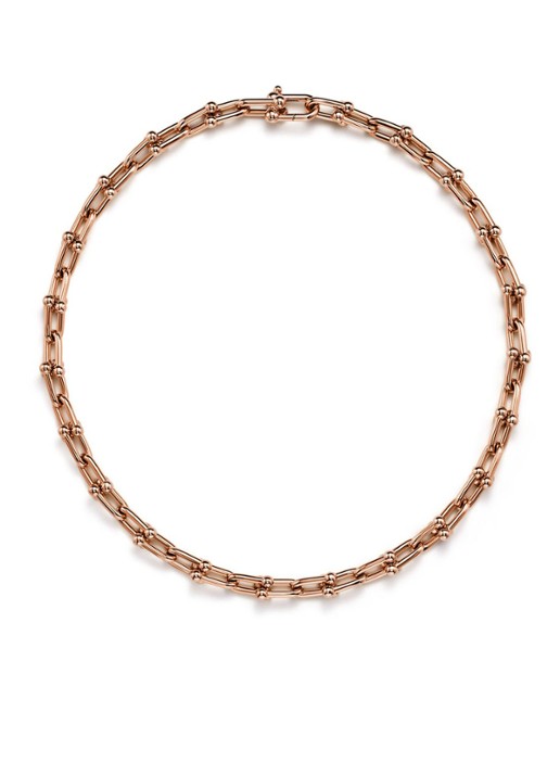 Tiffany & Co. Medium Link ketting van 18 karaat roségoud 76339 - voorkant 5 undefined