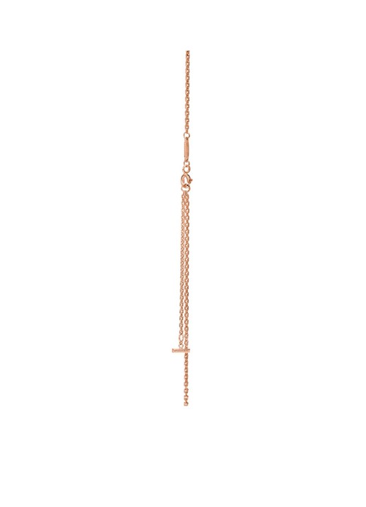 Tiffany & Co. Medium Smile ketting van 18 karaat roségoud met diamant en hanger 64192 - detail 2 undefined