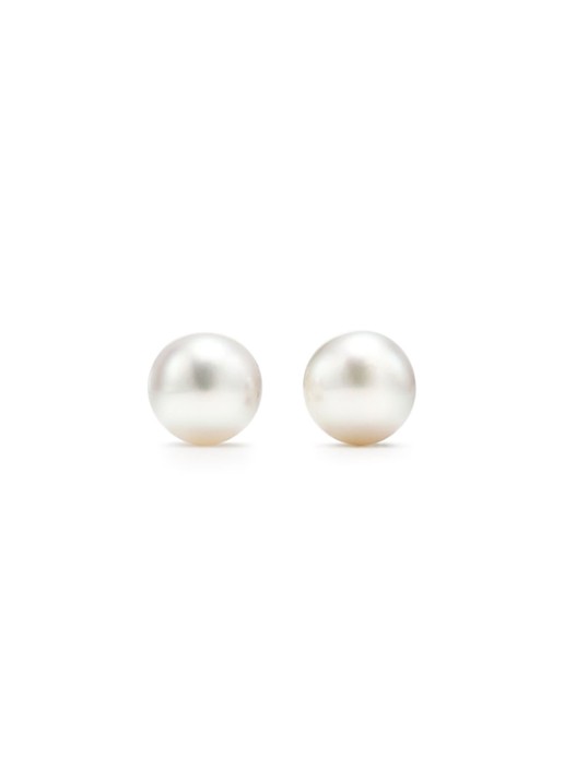 Tiffany & Co. Oorbellen van 18 karaat witgoud met Akoya parel 41232 - voorkant 3 undefined