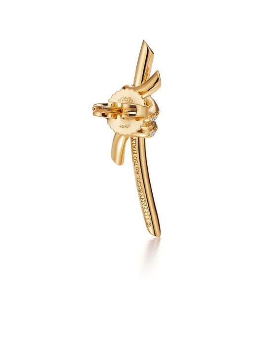 Tiffany & Co. Oorhangers van 18 karaat geelgoud met diamant 6549 - detail 2 undefined