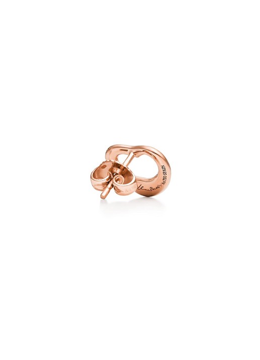 Tiffany & Co. Open Heart oorknopjes van 18 karaat roségoud, 11 mm 59089 - detail 2 undefined