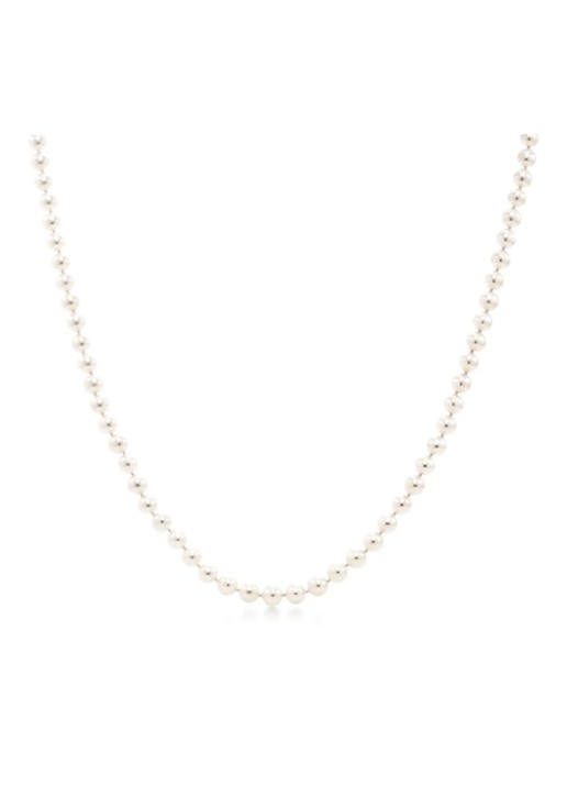 Tiffany & Co. Parelketting van 18 karaat witgoud met Akoya parel  63975 - voorkant 2 undefined