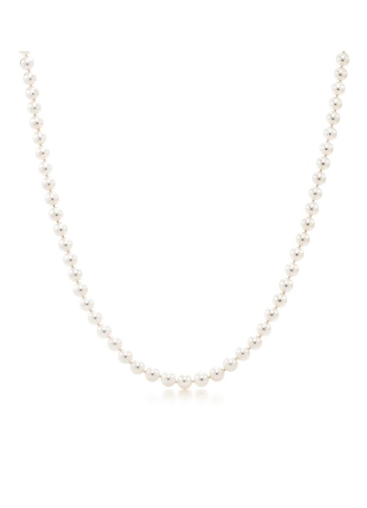 Tiffany & Co. Parelketting van 18 karaat witgoud met  Akoya parel 63977 - voorkant 2 undefined