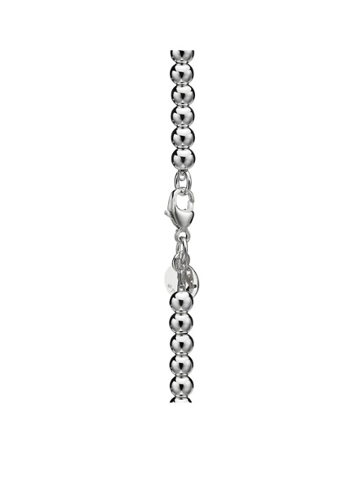 Tiffany & Co. Pink Mini Heart kralenarmband van sterling zilver met diamant, 4 mm 18481 - detail 5 undefined