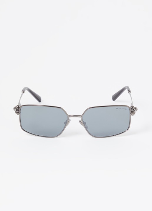 Tiffany & Co. Retro zonnebril TF3111 - detail donkergrijs