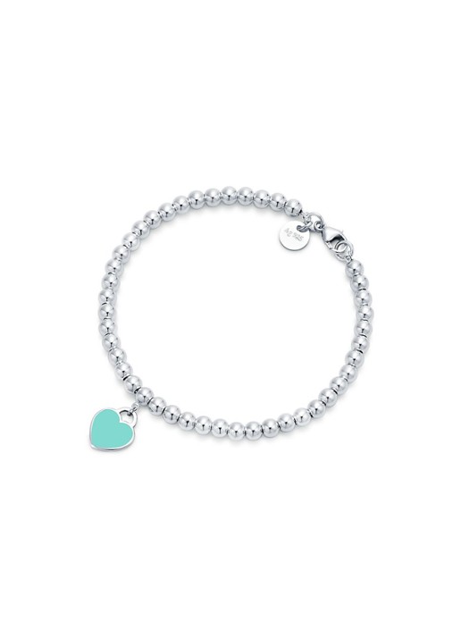 Tiffany & Co. Return to Tiffany® Tiffany Blue® Heart Tag armband van sterling zilver 57196 - voorkant 4 undefined