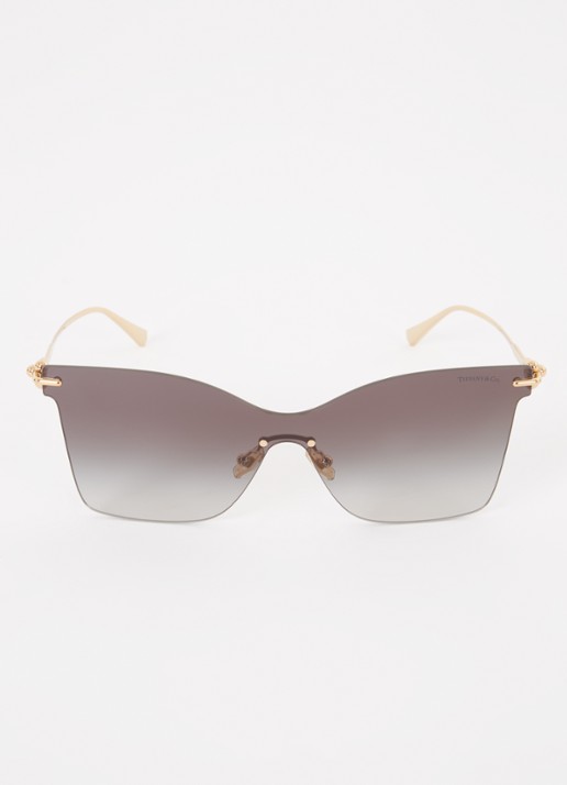 Tiffany & Co. Shield zonnebril TF3103K - detail 3 goud
