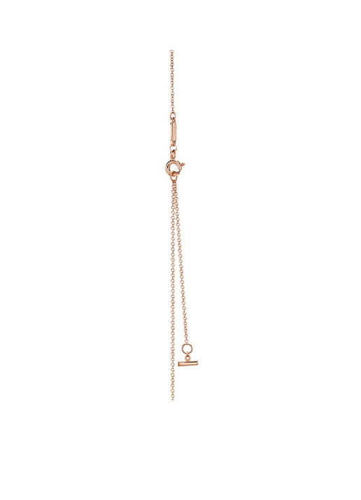 Tiffany & Co. Smile Mini ketting van 18 karaat roségoud met diamant en hanger 40249 - detail 4 undefined