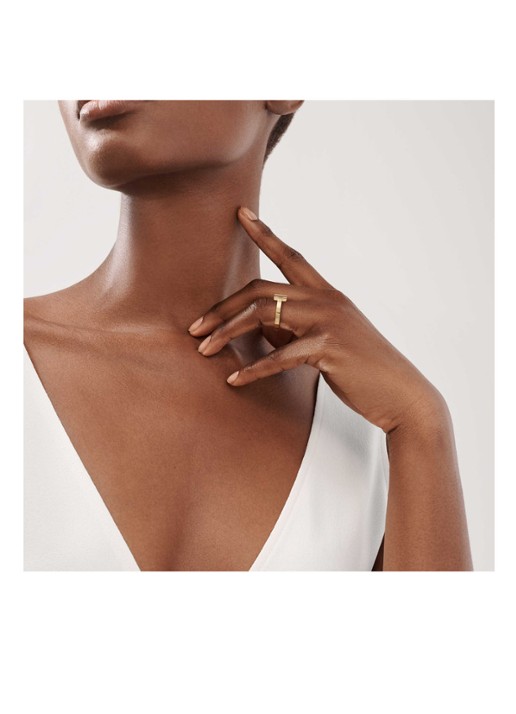 Tiffany & Co. Square ring van 18 karaat geelgoud 69841 - detail undefined