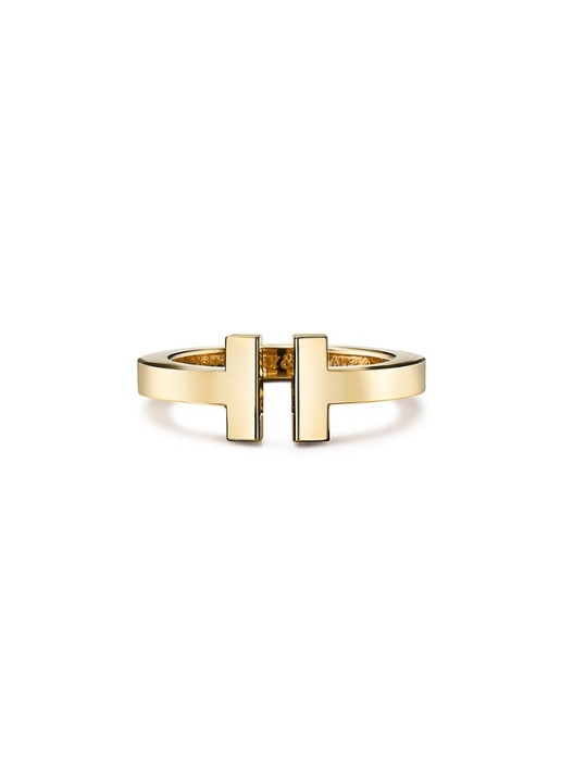 Tiffany & Co. Square ring van 18 karaat geelgoud 69841