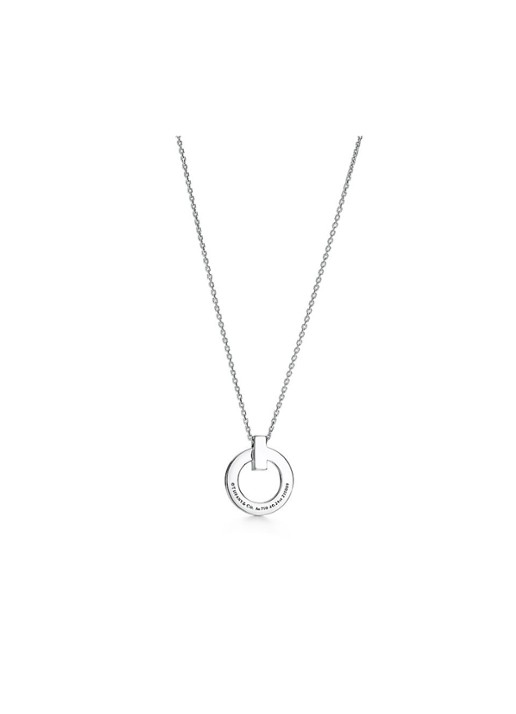 Tiffany & Co. T1 ketting van 18 karaat witgoud met diamant 80884 - detail undefined