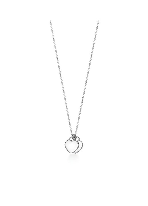 Tiffany & Co. Tiffany Blue Heart Mini ketting van sterling zilver met diamant 19028 - voorkant 5 undefined