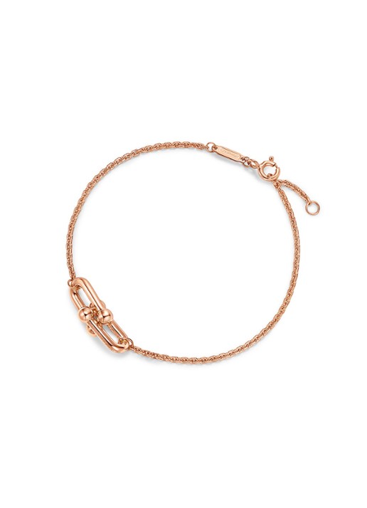 Tiffany & Co. Tiffany HardWear Double Link armband van 18 karaat roségoud 85149