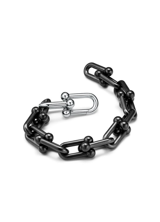 Tiffany & Co. Tiffany HardWear Large Link armband met 18 karaat witgoud 83662 - voorkant 2 undefined