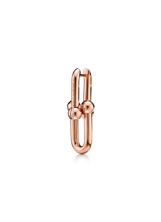 Tiffany & Co. Tiffany HardWear Medium Link oorhangers van 18 karaat roségoud 81776 - detail 4 undefined