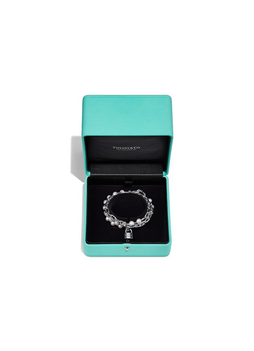 Tiffany & Co. Tiffany HardWear Medium wikkelarmband van sterling zilver met parels 57569 - detail 5 undefined