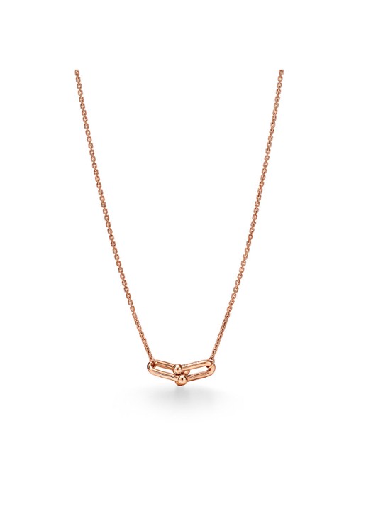 Tiffany & Co. Tiffany HardWear Small Double Link ketting van 18 karaat roségoud 84798 - voorkant 2 undefined