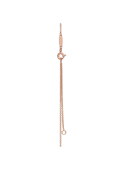 Tiffany & Co. Tiffany Knot ketting van 18 karaat roségoud met diamant 84881 - detail 3 undefined