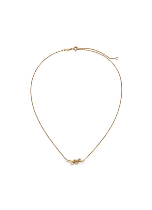 Tiffany & Co. Tiffany Knot Small ketting van 18 karaat geelgoud 84886 - detail undefined