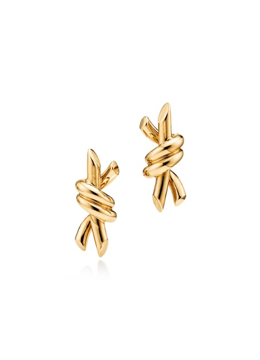Tiffany & Co. Tiffany Knot Small oorknopjes van 18 karaat geelgoud 84888