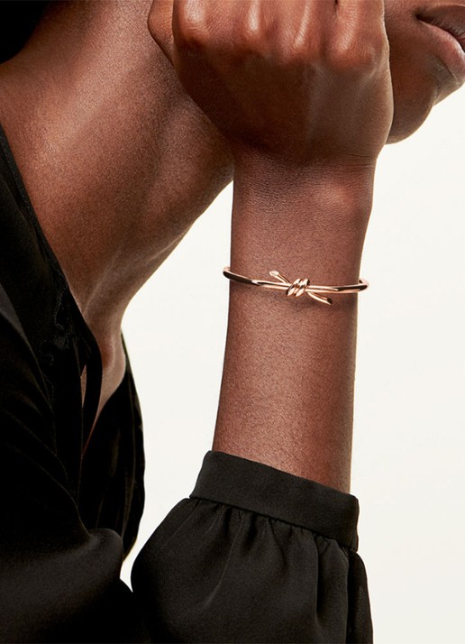 Tiffany & Co. Tiffany Knot Wire bangle van 18 karaat roségoud 57638 - detail 3 undefined