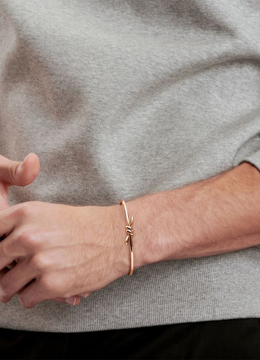 Tiffany & Co. Tiffany Knot Wire bangle van 18 karaat roségoud 57638 - detail 4 undefined