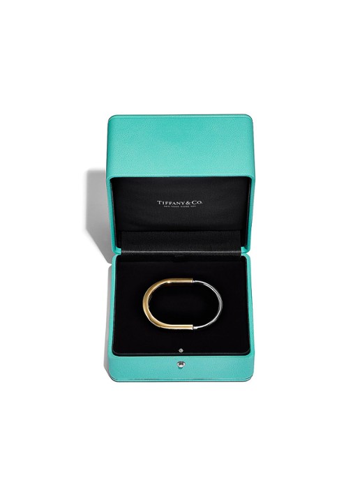 Tiffany & Co. Tiffany Lock bangle van 18 karaat geel- en witgoud 78989 - detail 5 undefined