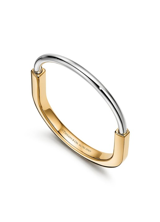 Tiffany & Co. Tiffany Lock bangle van 18 karaat geel- en witgoud 78989 - voorkant 7 undefined