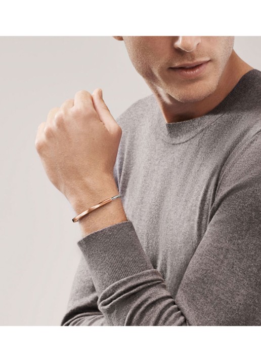 Tiffany & Co. Tiffany Lock bangle van 18 karaat rosé- en witgoud 78990 - detail 4 undefined